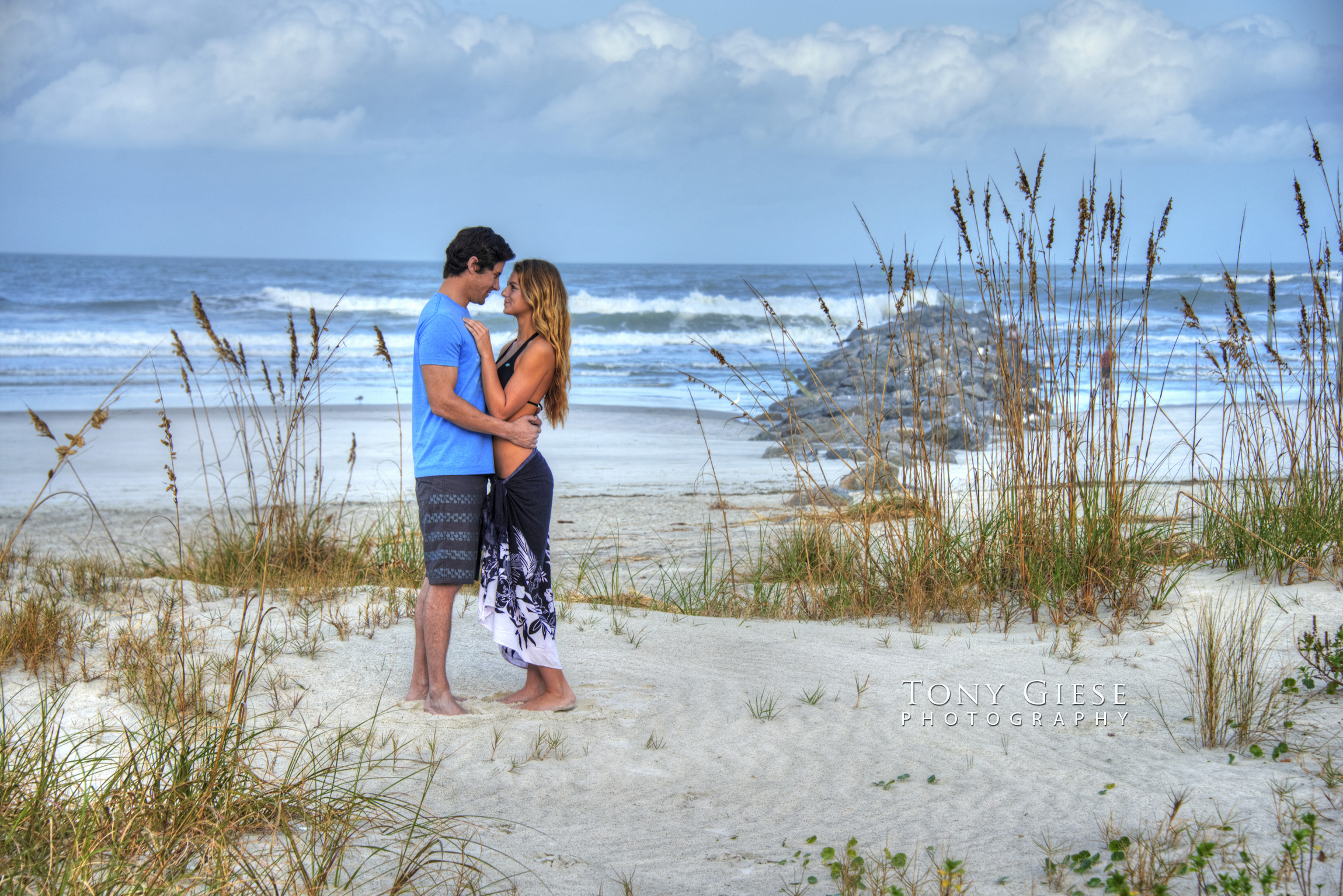 Capturing those great romantic moments on New Smyrna Beach.